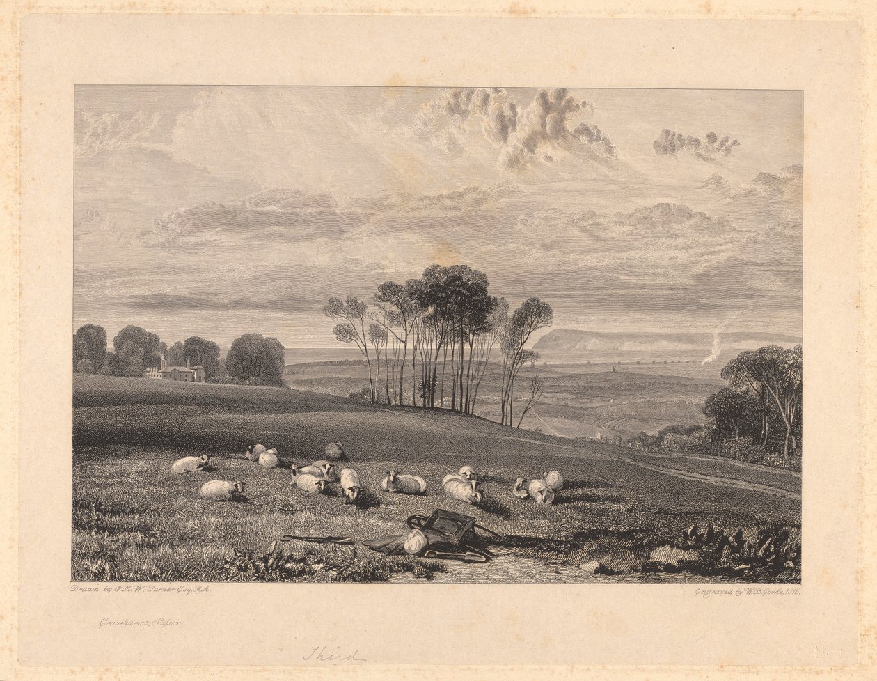 Crowhurst, Sussex von William Bernard Cooke