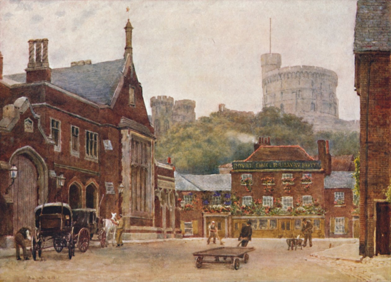 Der Runde Turm und der Südwestbahnhof von William Biscombe Gardner