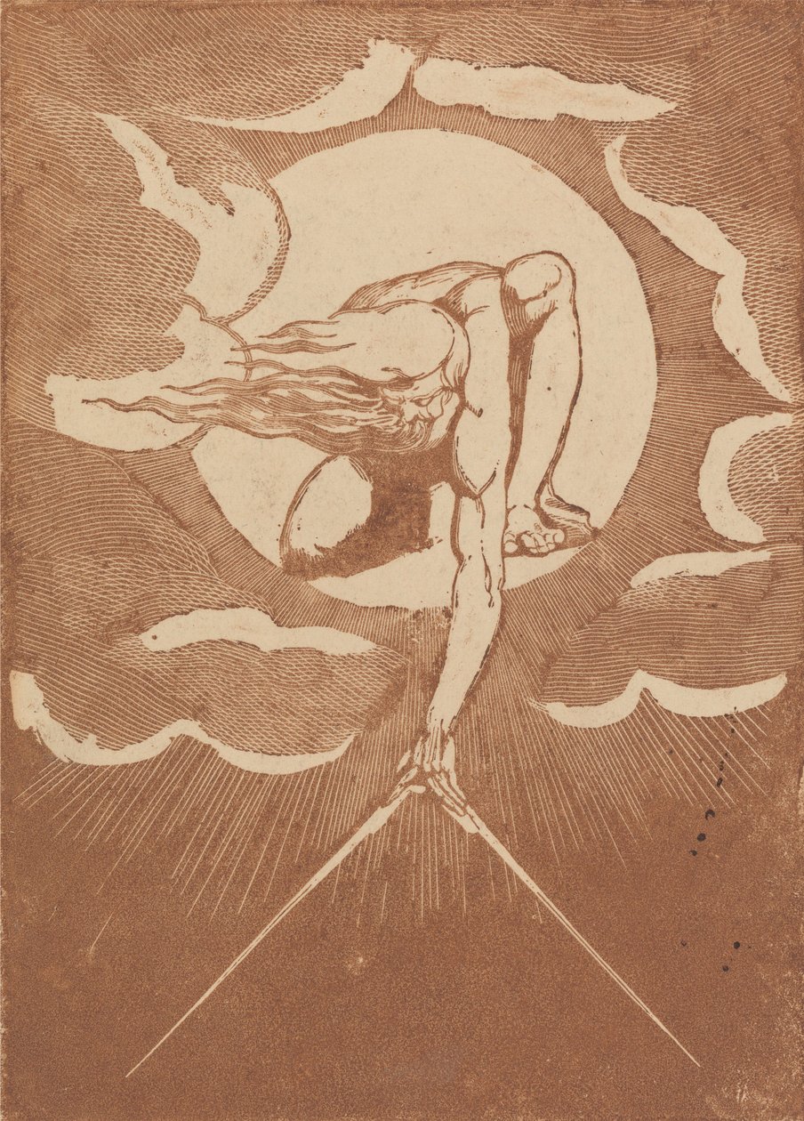 Europa. Eine Prophezeiung; Frontispiz von William Blake