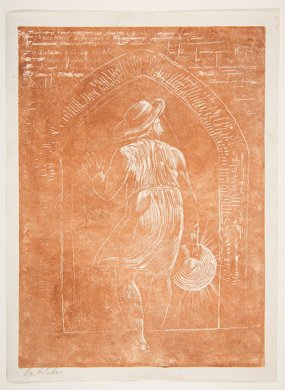 Frontispiz zu Jerusalem, die Emanation des großen Albion von William Blake