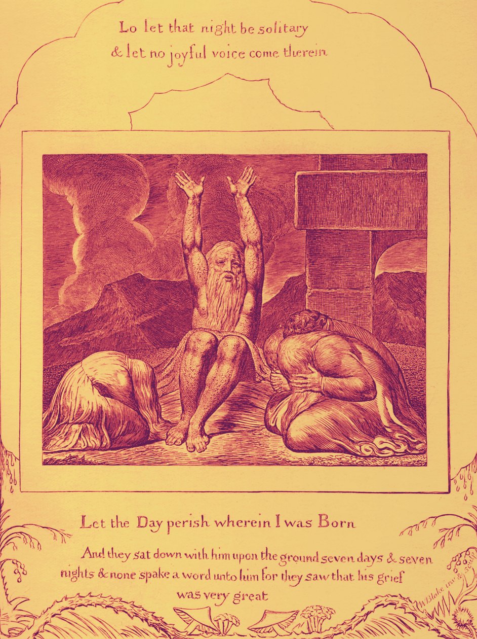Das Buch Hiob, Illustrationen von William Blake von William Blake