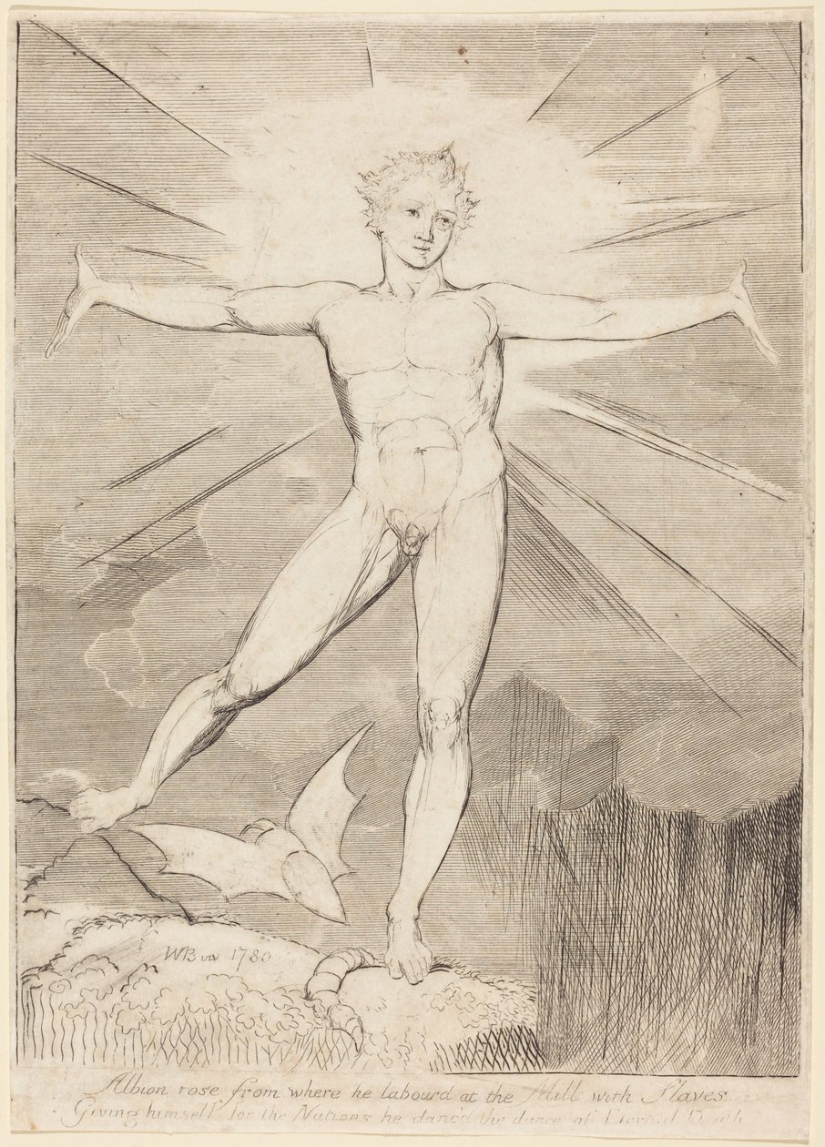 Albions Tanz (Froher Tag) von William Blake