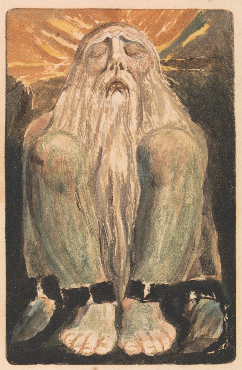 Das erste Buch von Urizen, Tafel 12 (Bentley 22) von William Blake