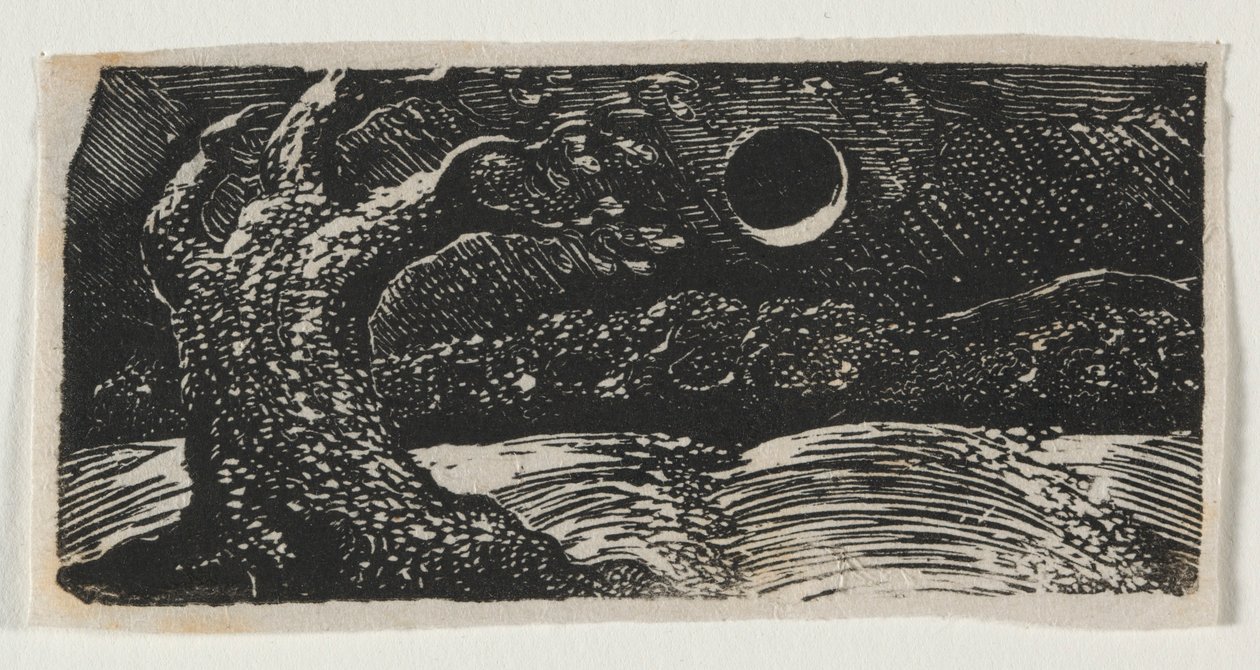 Die Hirtengedichte von Vergil, Ekloge I: Der verdorrte Baum, 1821 von William Blake