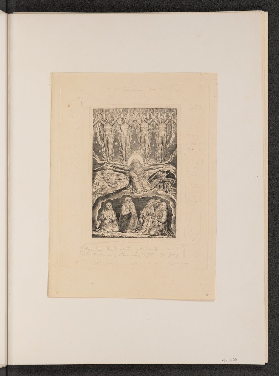 Als die Morgensterne zusammen sangen von William Blake