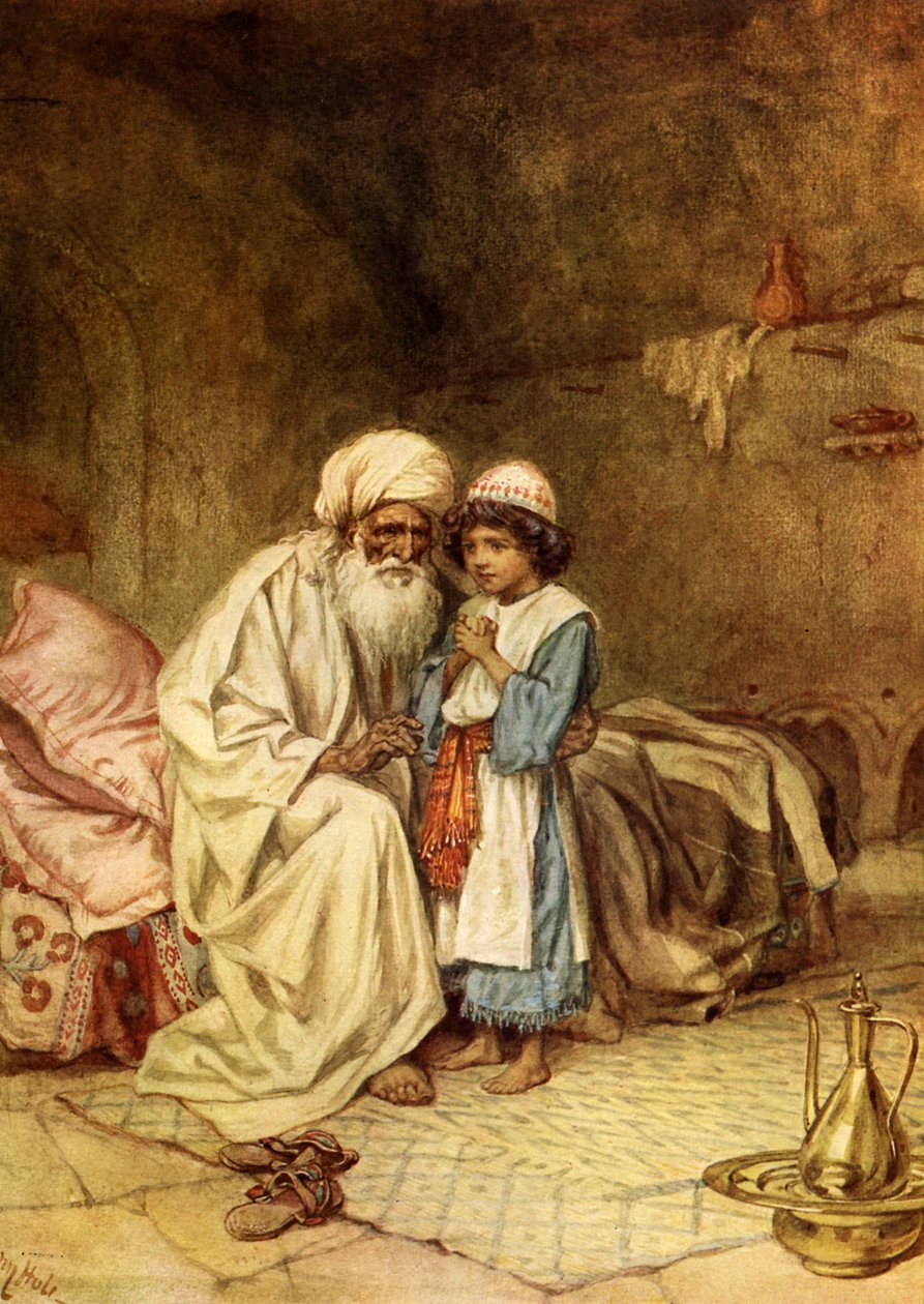 Eli und Samuel. Und er sagte: Es ist der Herr - Bibel von William Brassey Hole