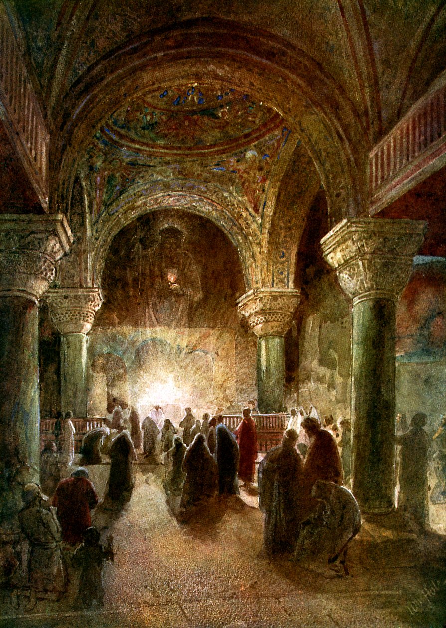 Der Heilige Geist wacht über eine Gemeinde - Bibel von William Brassey Hole