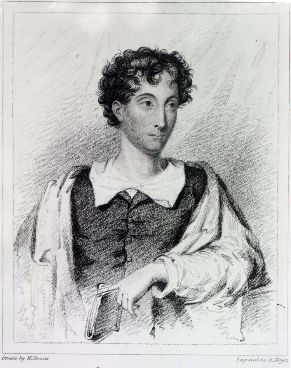 Reverend Charles Robert Maturin, gestochen von Henry Meyer, 1819 von William Brocas
