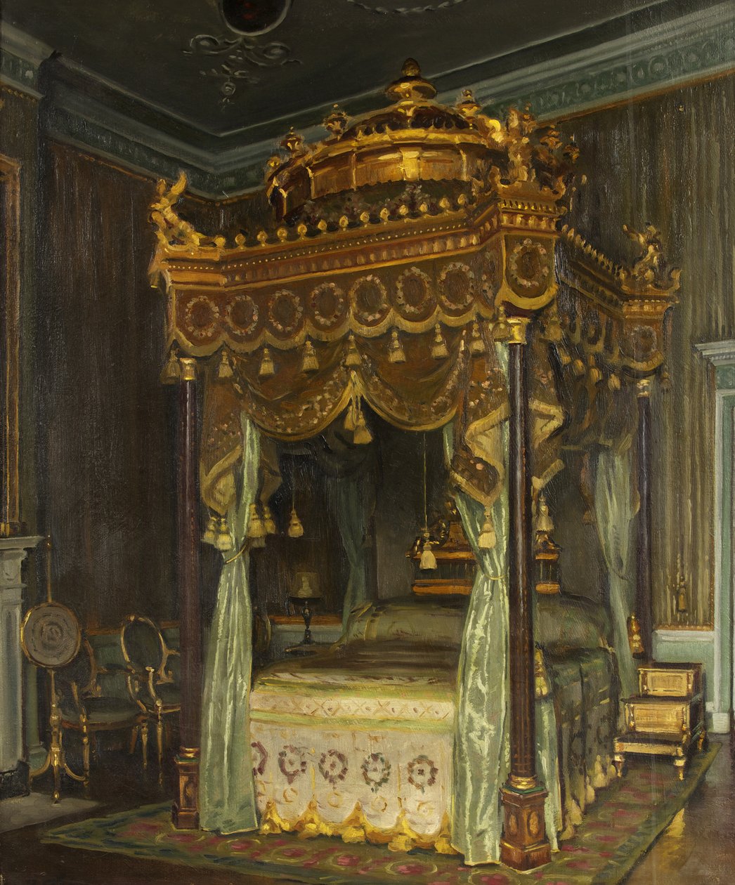 Staatsbett im Osterley Park von William Bruce Ellis Ranken