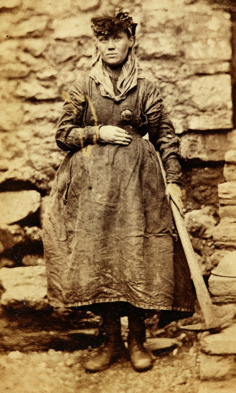Arbeiter der Tredegar Eisenwerke, Wales von William Clayton