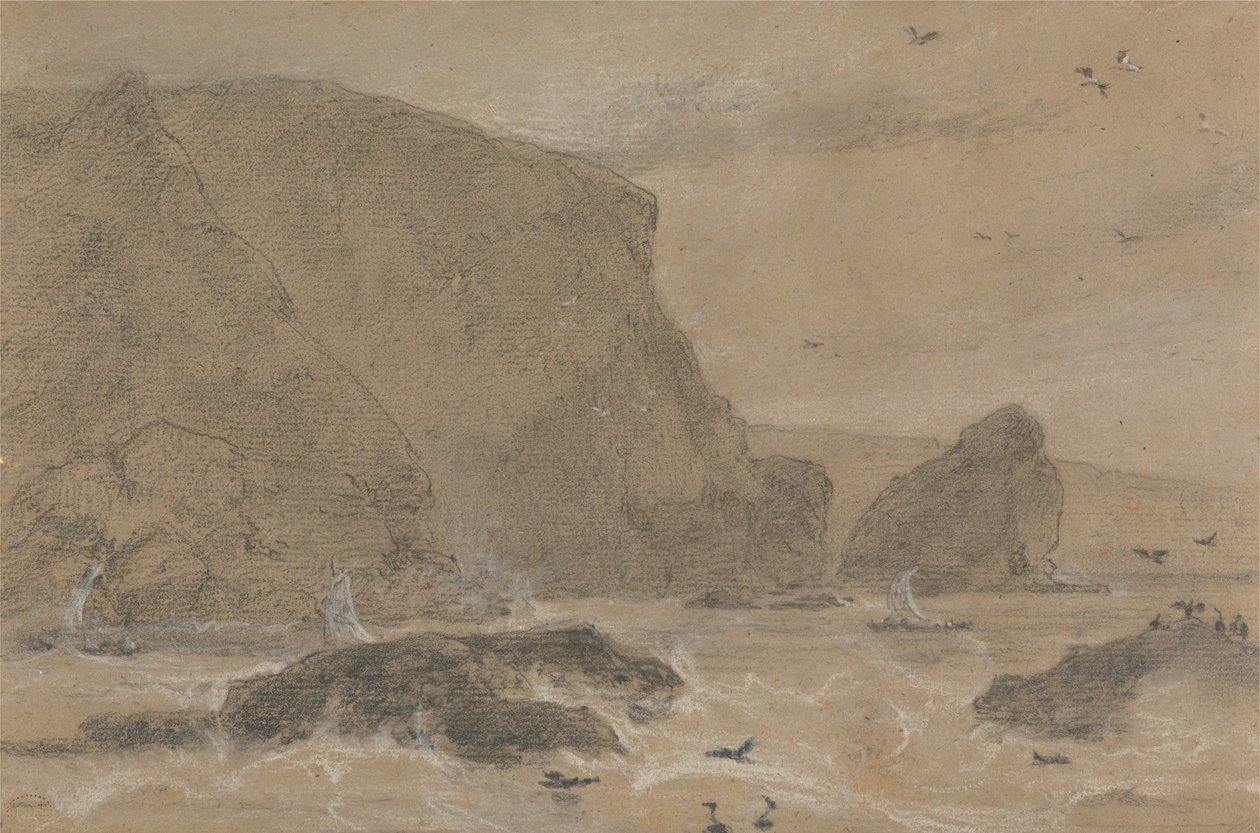 Samphire Rock, St. Agnes, Cornwall von William Daniell