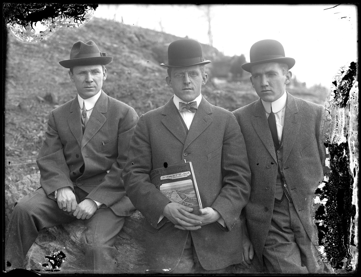James R. Murphy Porträtgruppe, ca. 1910-20 von William Davis Hassler