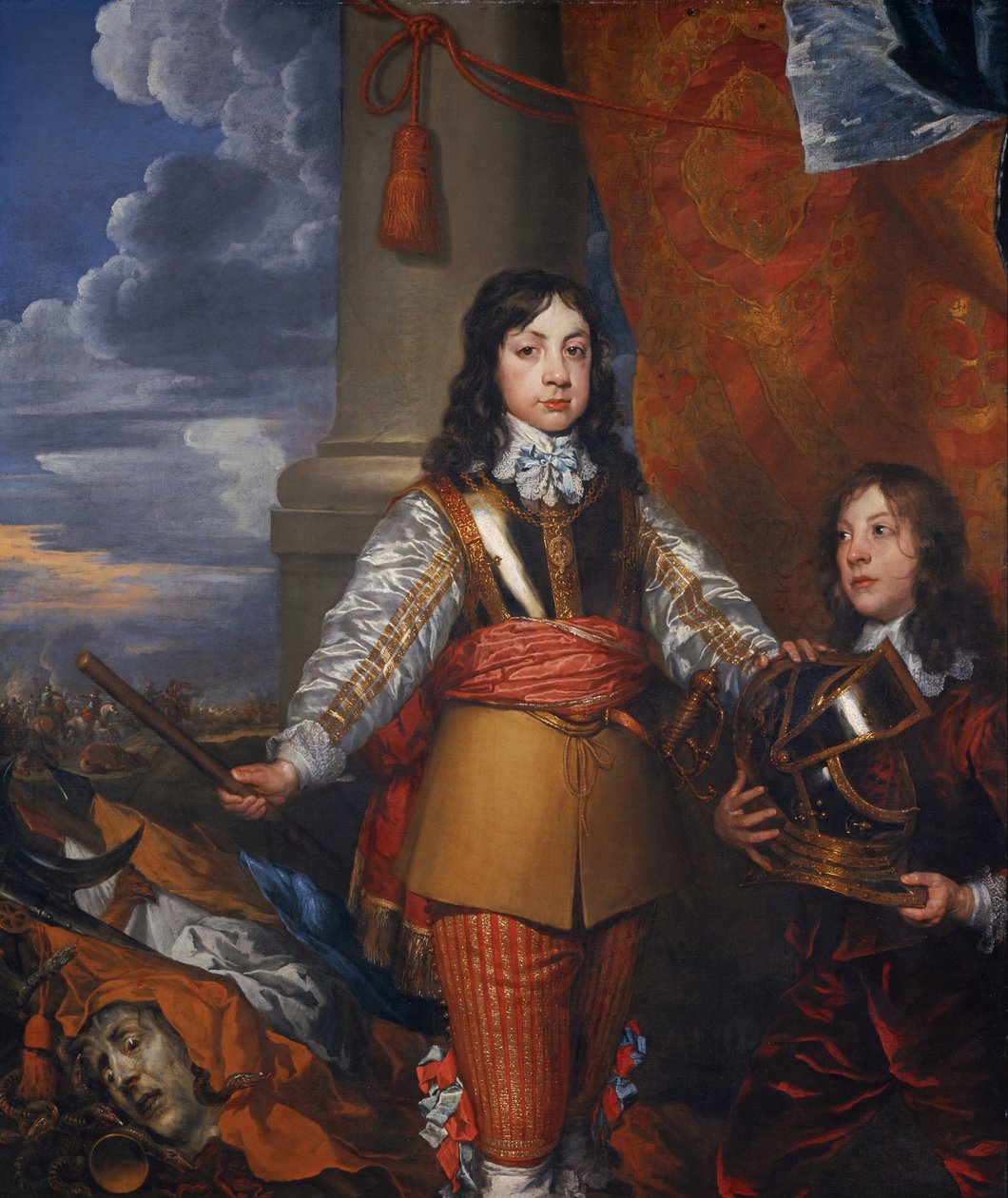 Charles II., König von Schottland, England und Irland (1630-1685) von William Dobson