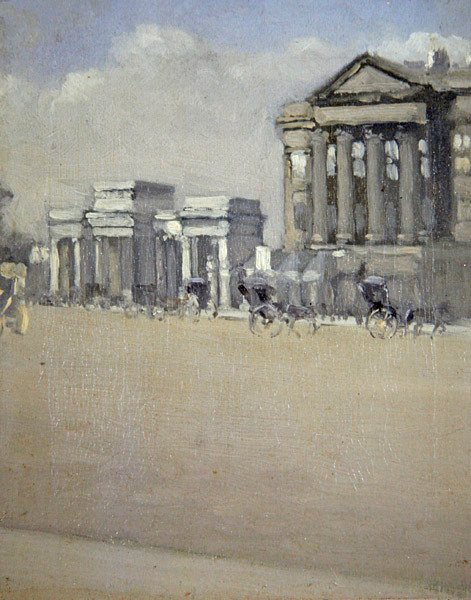 Hyde Park Corner, um 1892 von William Evelyn Osbourne