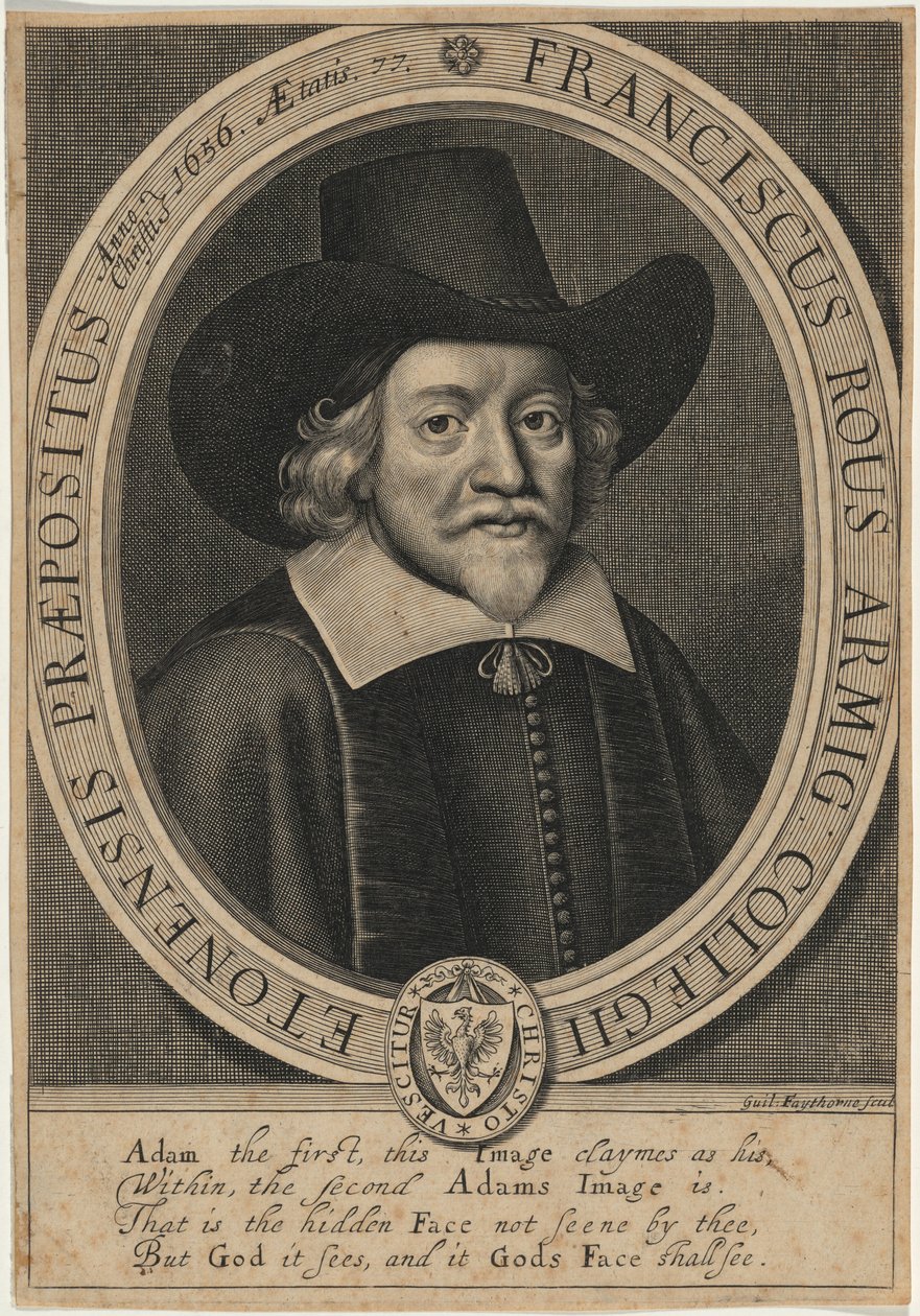 Francis Rous von William Faithorne