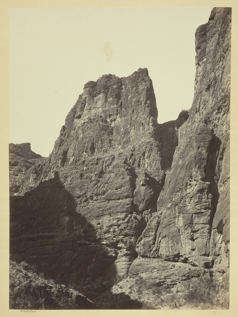 Cañon von Kanab Wash, Colorado River, Blick nach Süden von William H. Bell