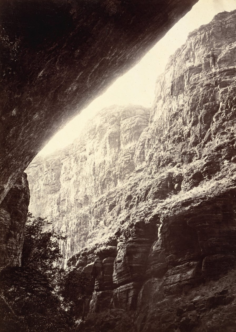 Cañon von Kanab Wash, Blick nach Süden, 1872 von William H. Bell