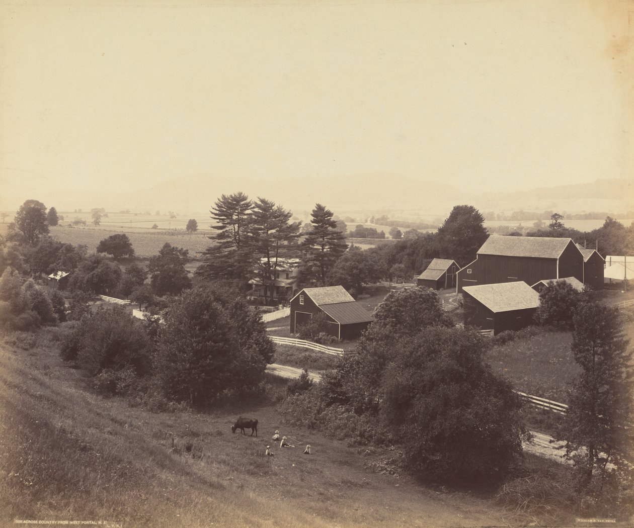 Quer durchs Land vom Westportal, N.J. von William H. Rau