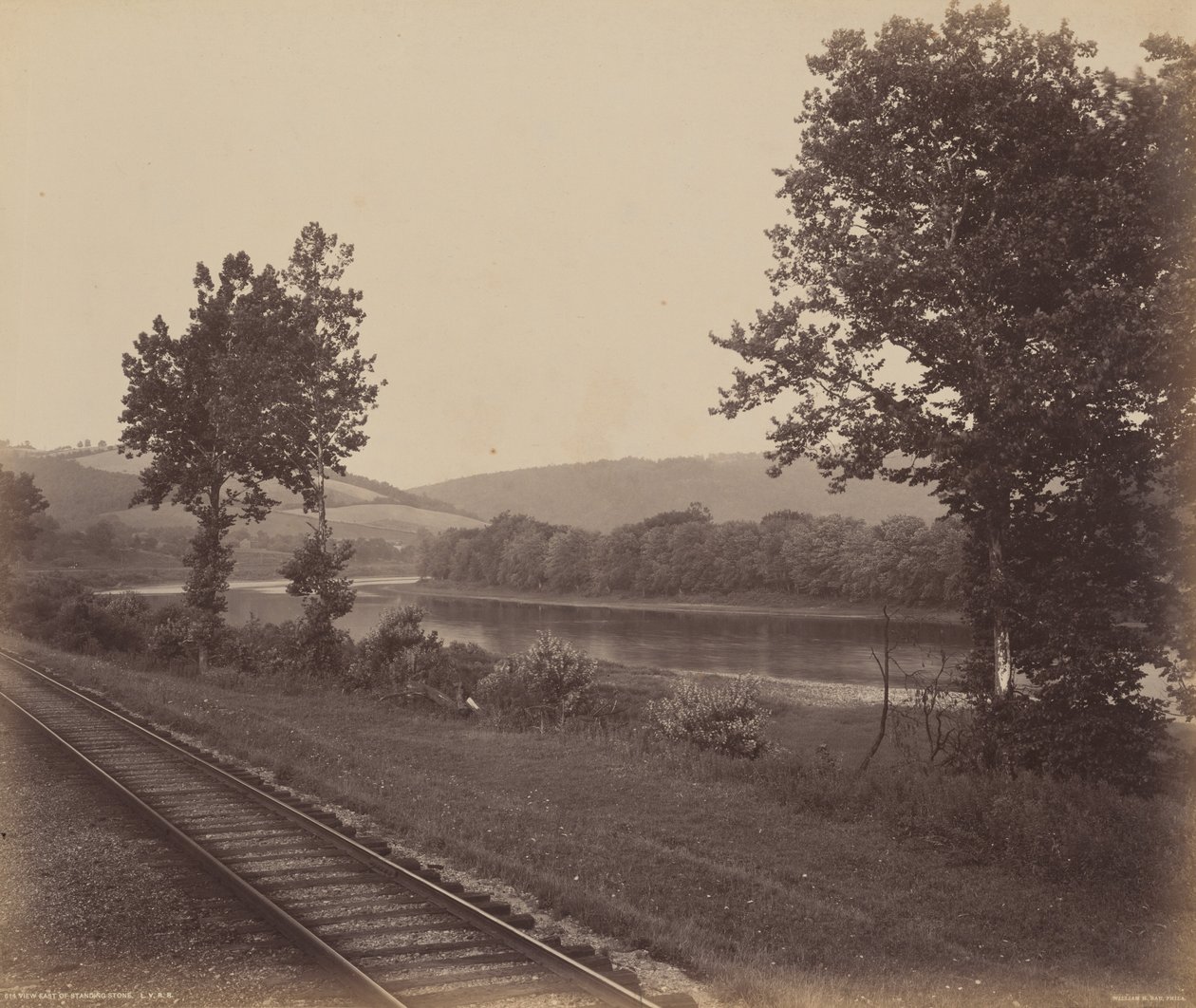 Ostansicht des Standing Stone, ca. 1895 von William H Rau