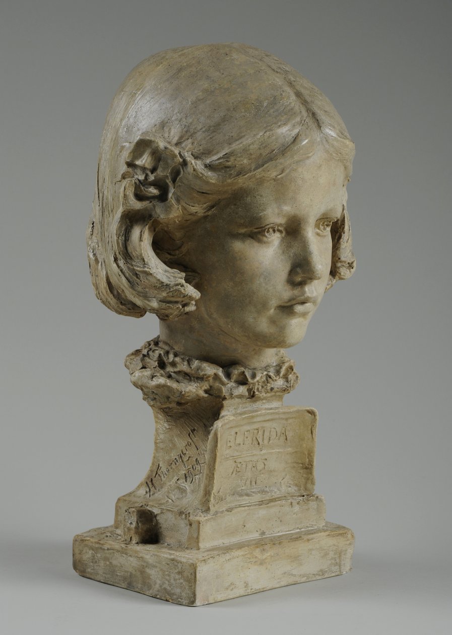 Büste von Elfrida Thornycroft, 1909 von William Hamo Thornycroft
