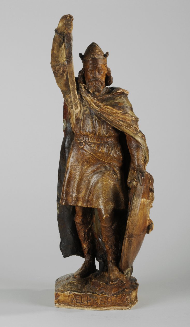 Modell für die Statue von Alfred dem Großen, ca. 1901 von William Hamo Thornycroft