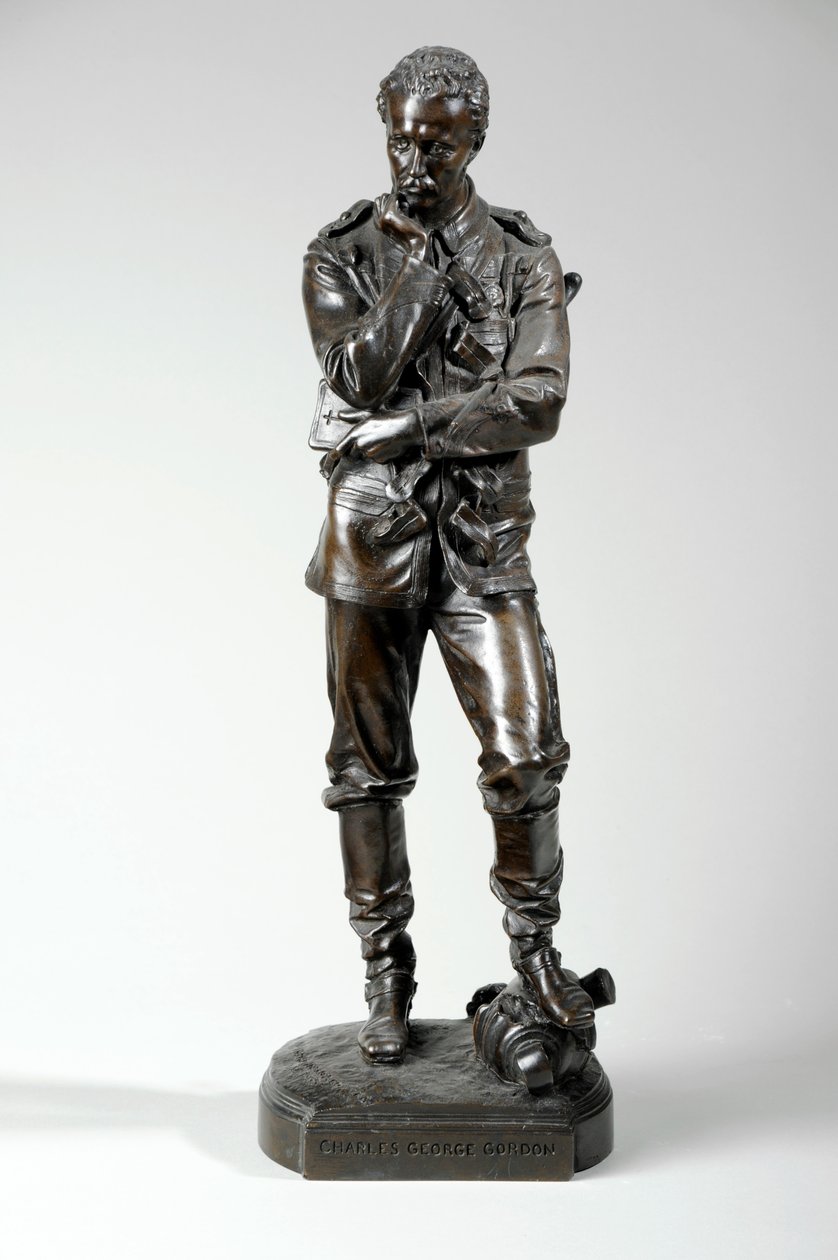 Statuette von General Charles Gordon von William Hamo Thornycroft
