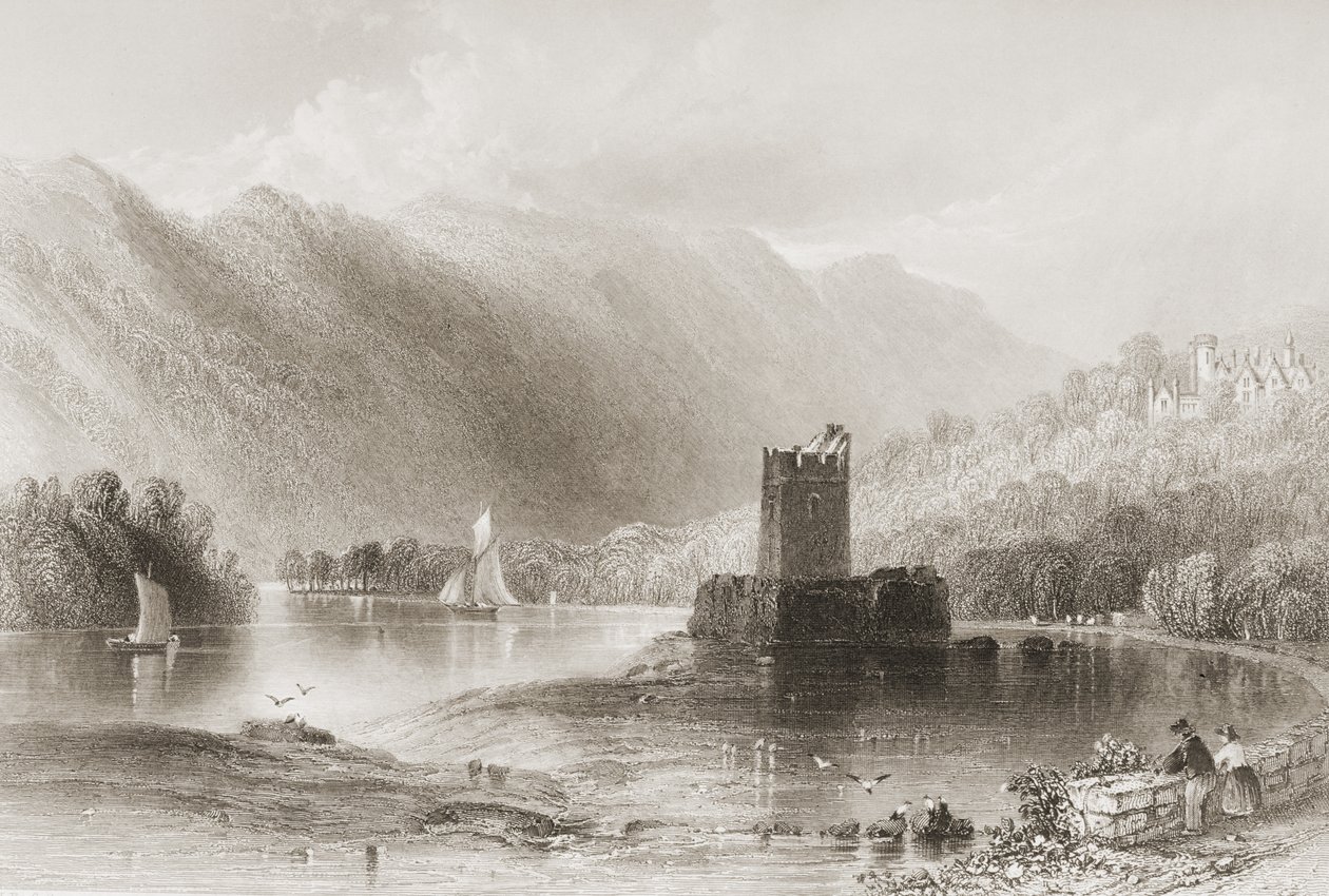 Narrow Water Castle, County Down, Nordirland, aus 
