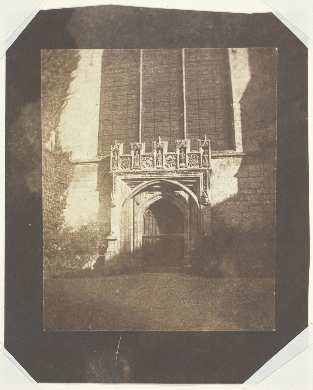 Alte Tür, Magdalen College, Oxford von William Henry Fox Talbot