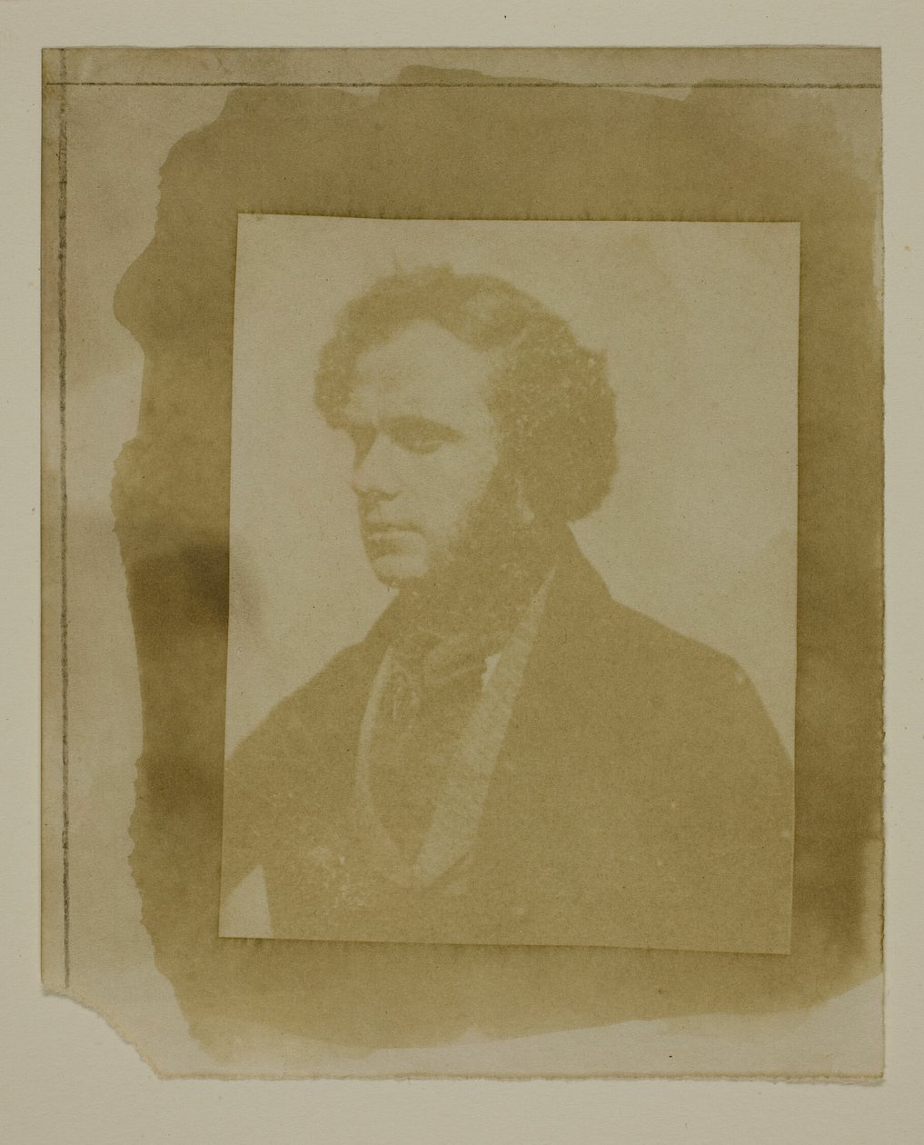 Porträt von Henneman im Profil von William Henry Fox Talbot