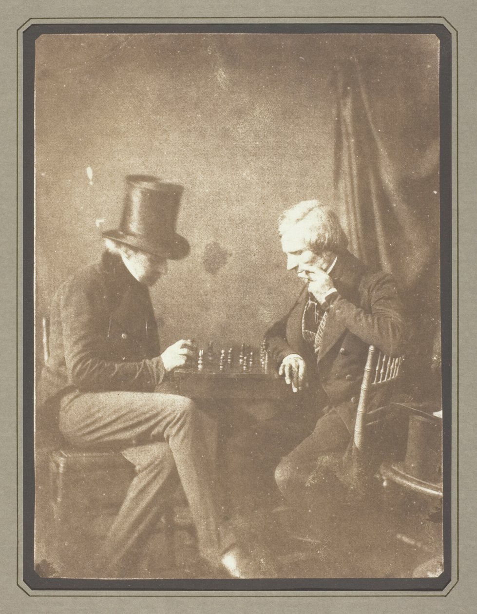 Die Schachspieler von William Henry Fox Talbot