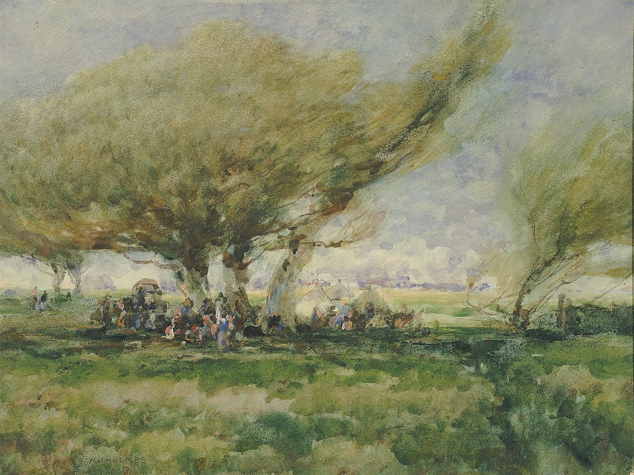 Ein Zigeunerlager von William Henry Holmes