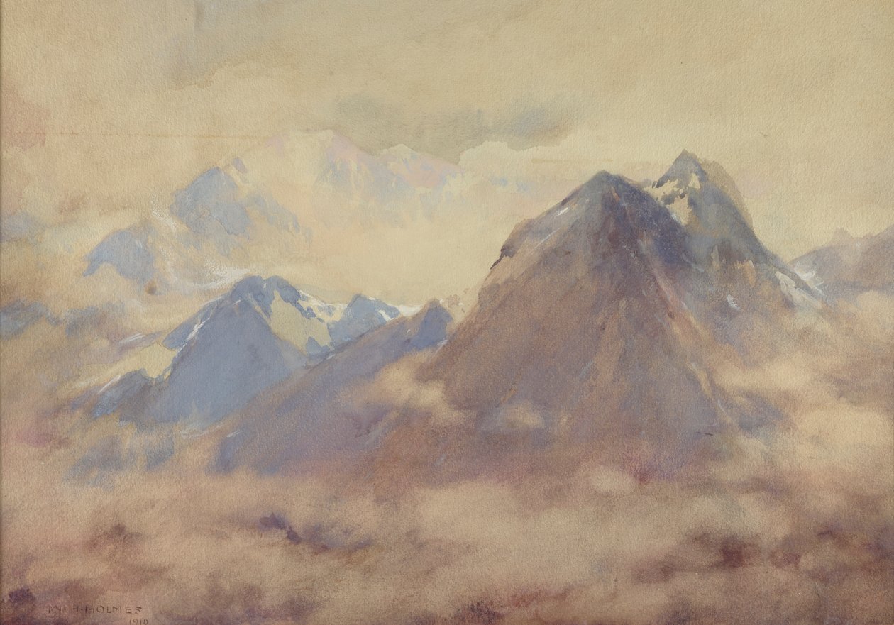 Des Allmächtigen Eigenes, Ein Eindruck der Hohen Anden, 1910 von William Henry Holmes