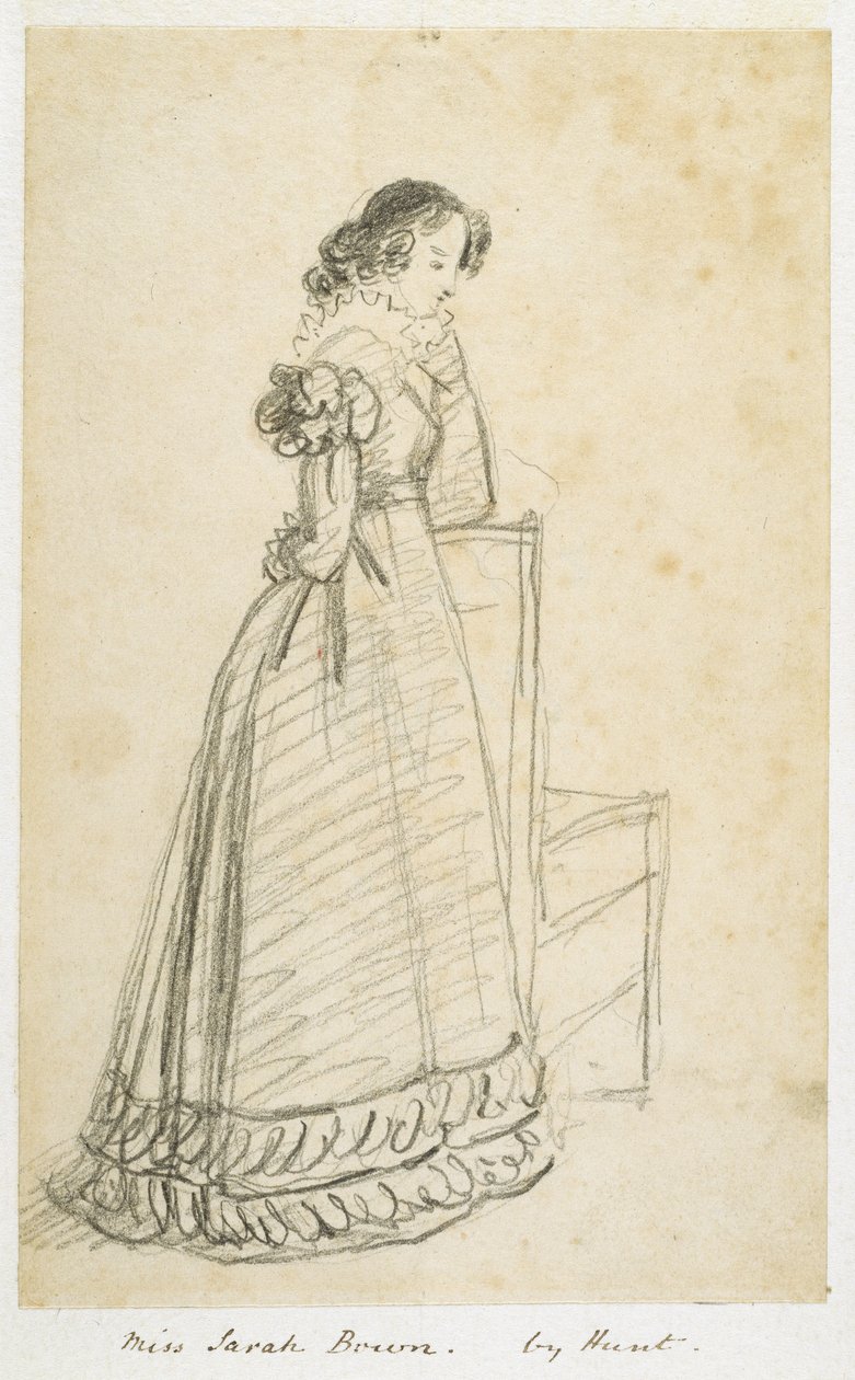Miss Sarah Bown, später die Frau von Sir Joseph Paxton von William Henry Hunt