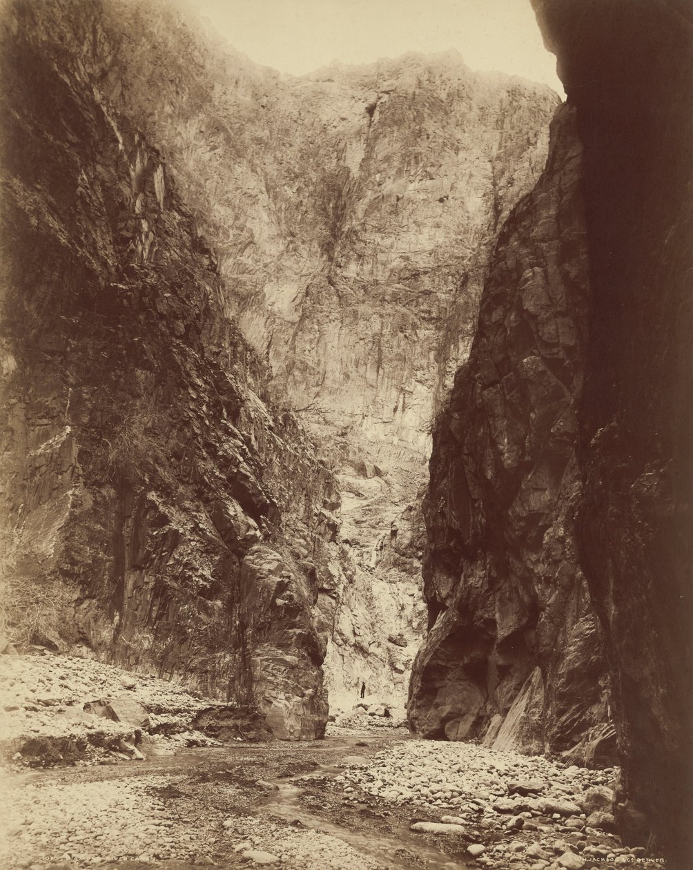 Diamond River Canyon von William Henry Jackson