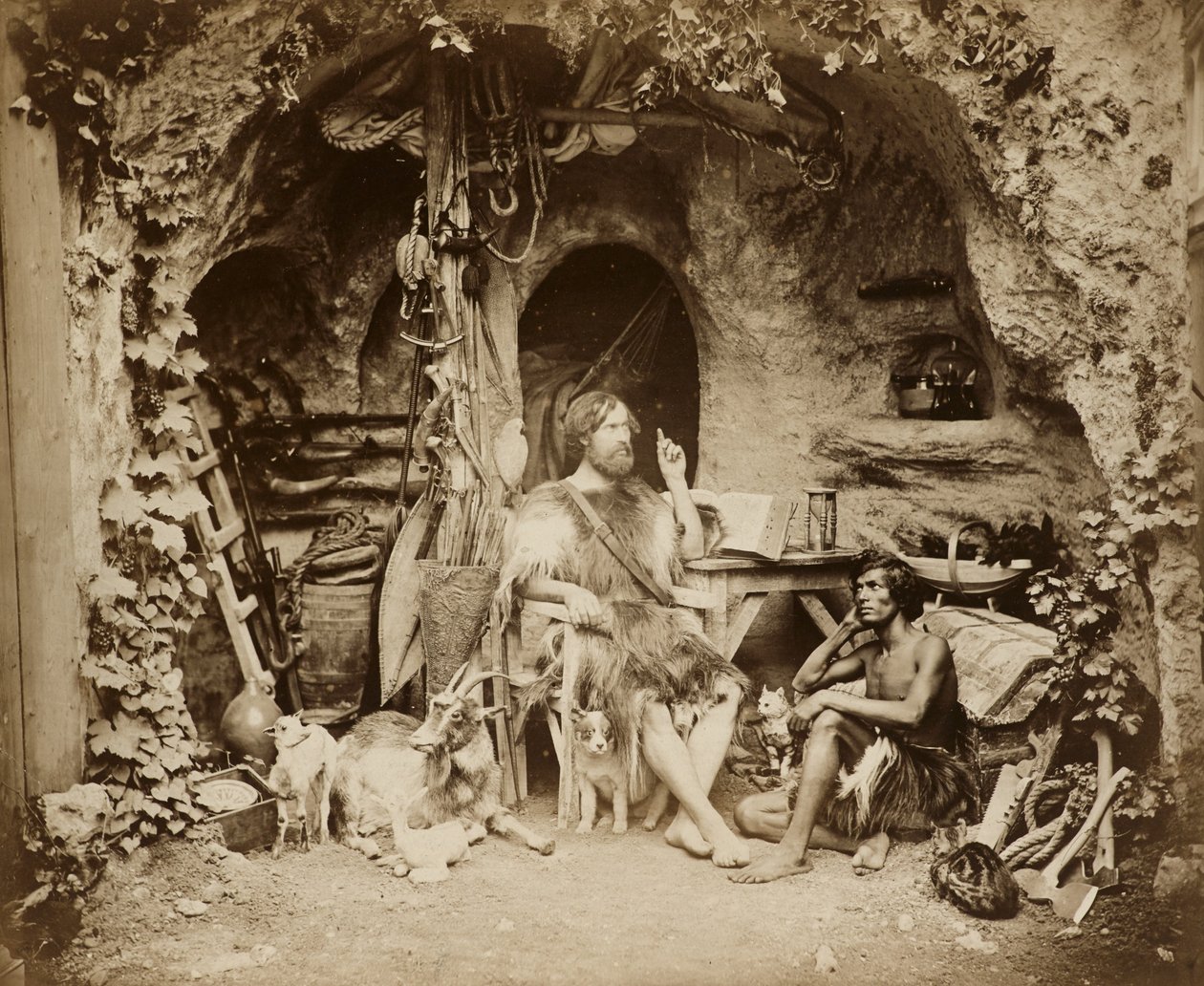 Robinson Crusoe, ca. 1856 von William Henry Lake Price