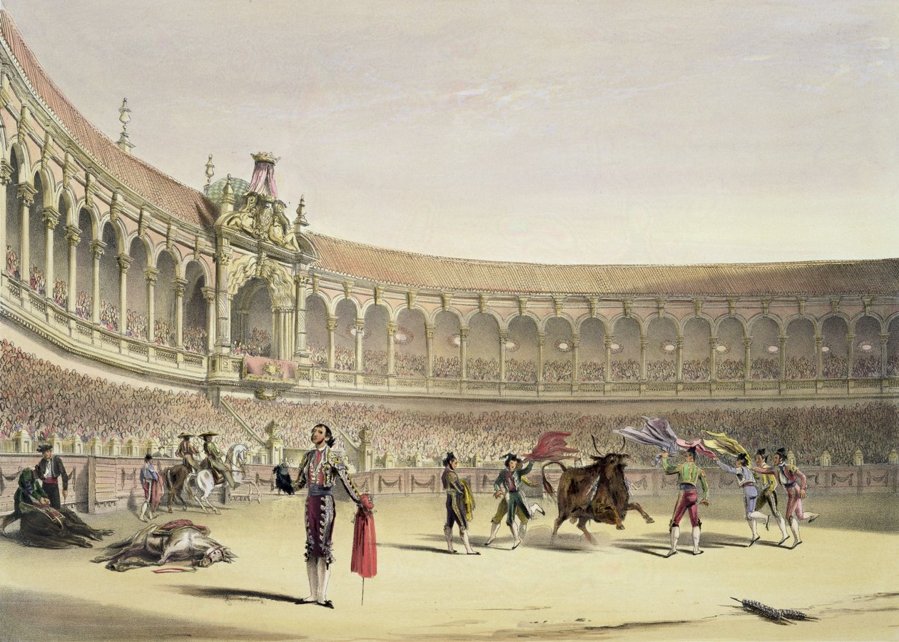 Der Platz von Sevilla, 1865 von William Henry Lake Price