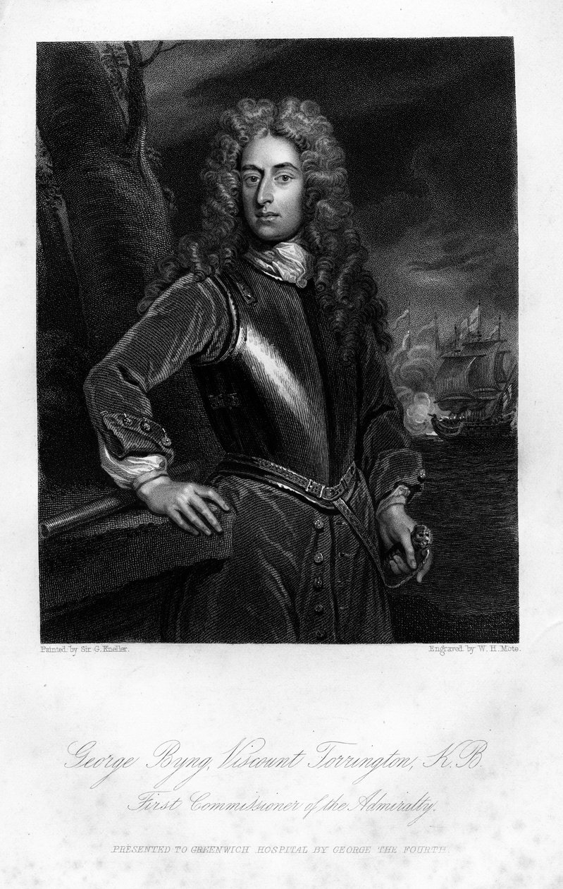 George Byng, Viscount Torrington, 1837 von William Henry Mote
