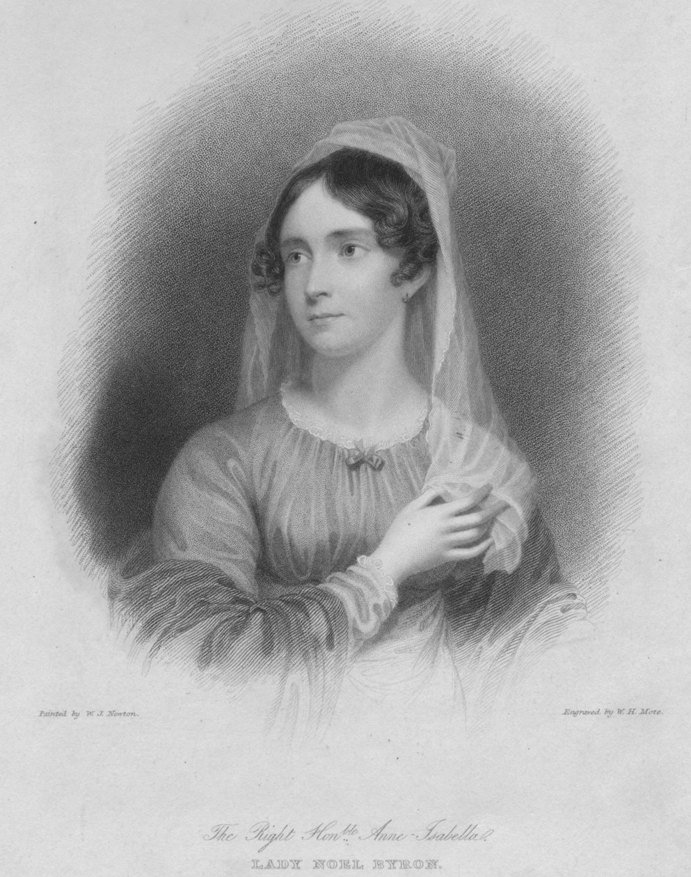 Die Rechte Ehrenwerte Anne Isabella Lady Noel Byron, Ehefrau des ...