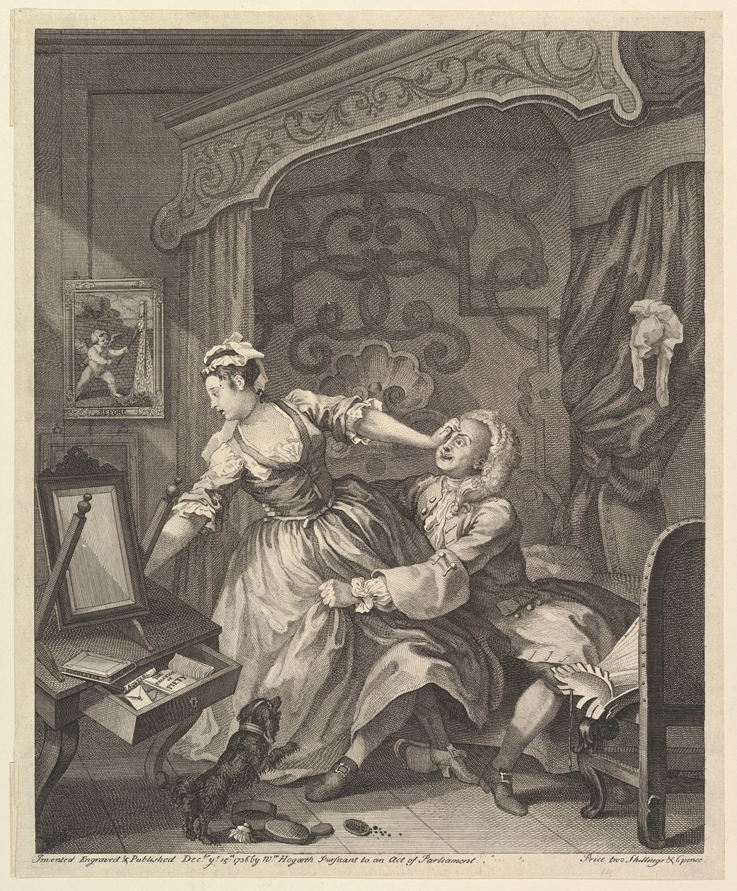 Vorher von William Hogarth