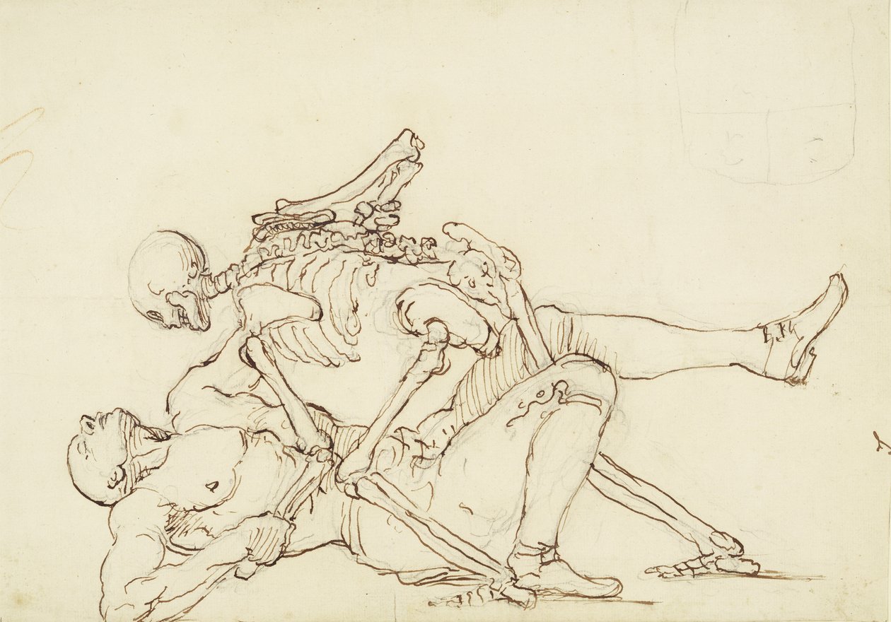 George Taylors Epitaph, ca. 1750 von William Hogarth