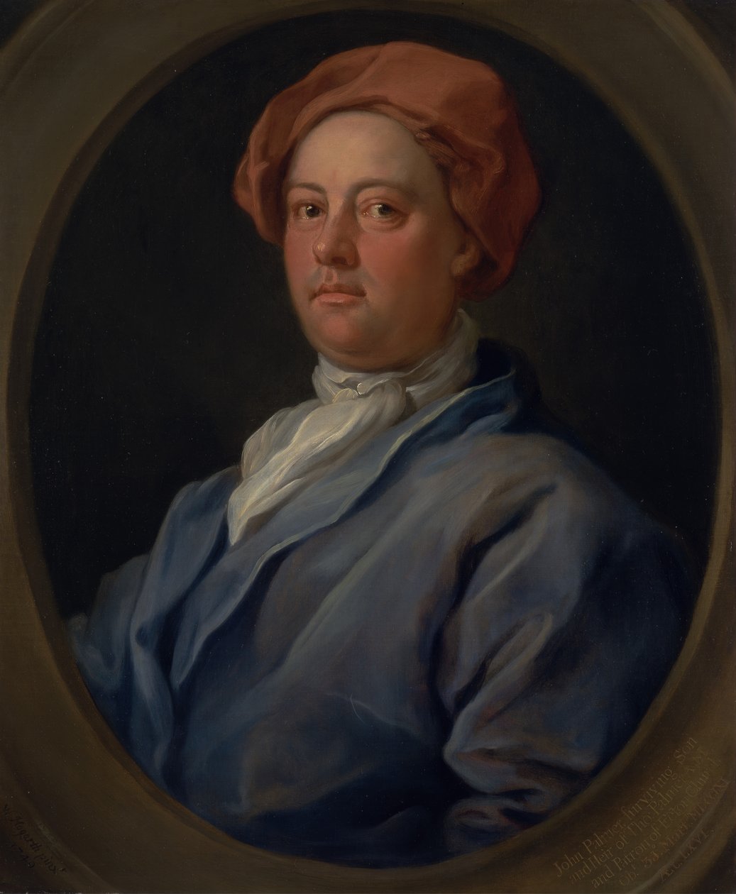 John Palmer, Barrister des Inner Temple von William Hogarth