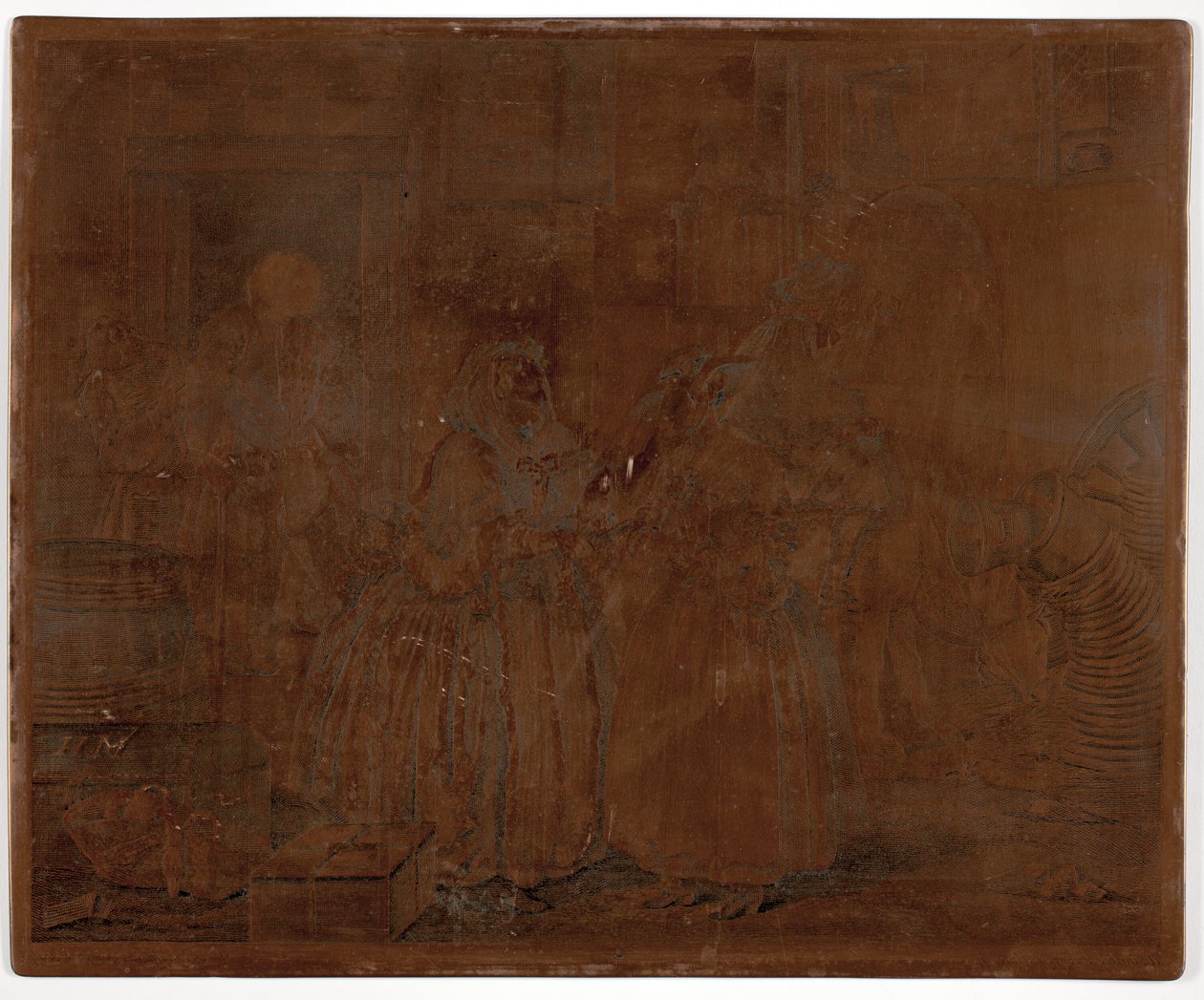 Tafel eins, aus A Harlot