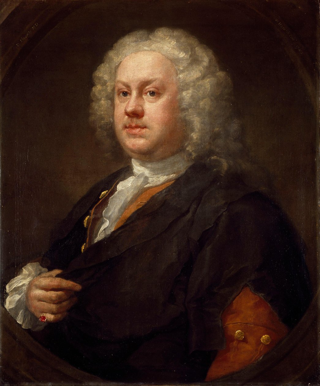 Porträt von Benjamin Hoadly (1706-1757) Arzt und Dramatiker von William Hogarth