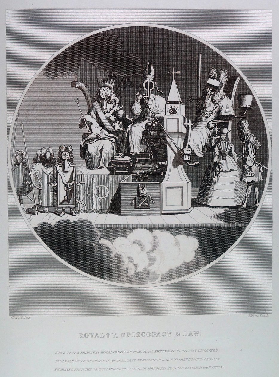 Königtum, Episkopat und Recht von William Hogarth