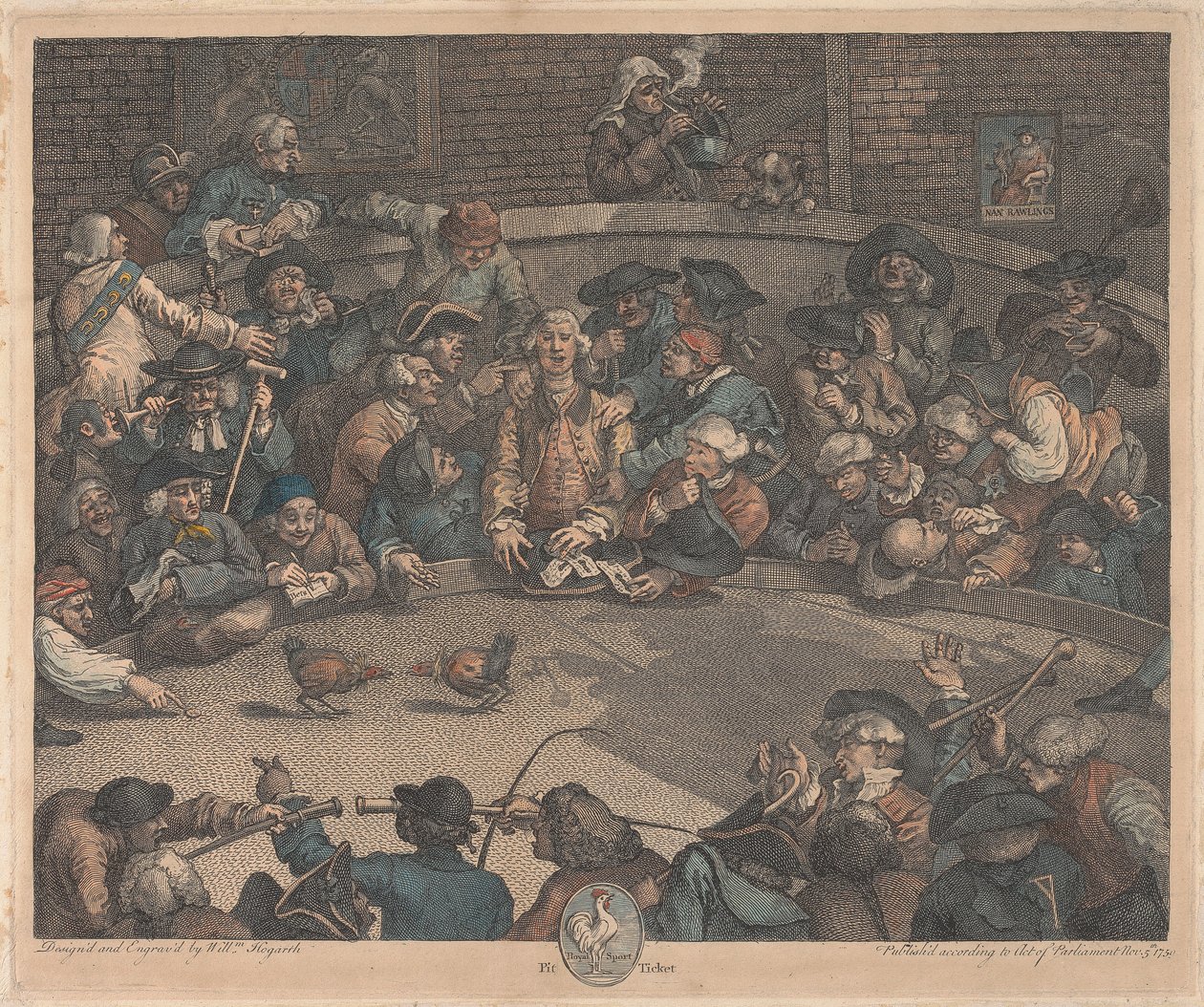 Das Cockpit von William Hogarth