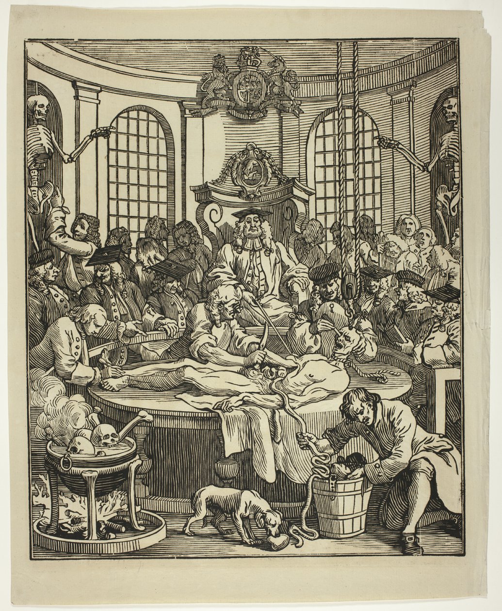 Die Belohnung der Grausamkeit von William Hogarth