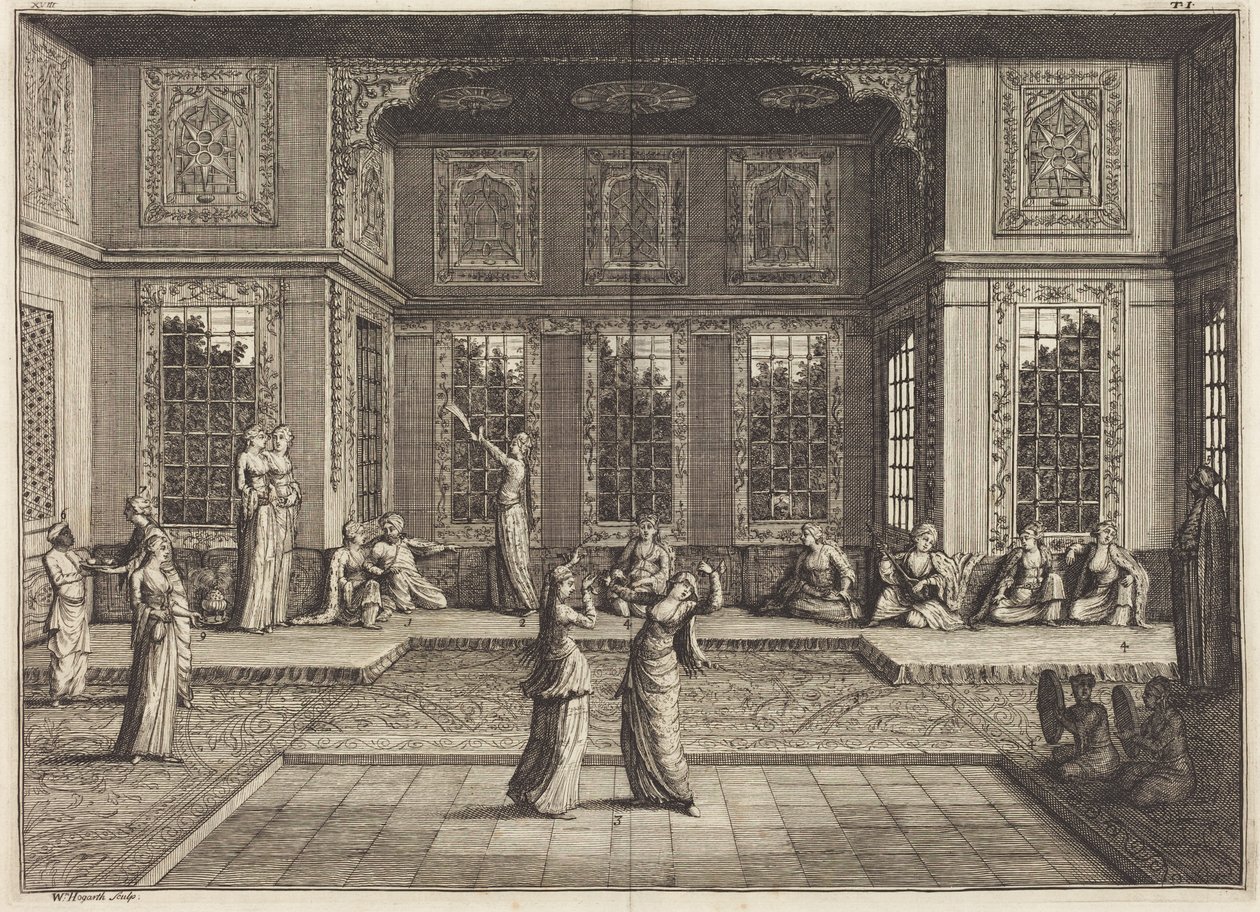Das Serail von William Hogarth