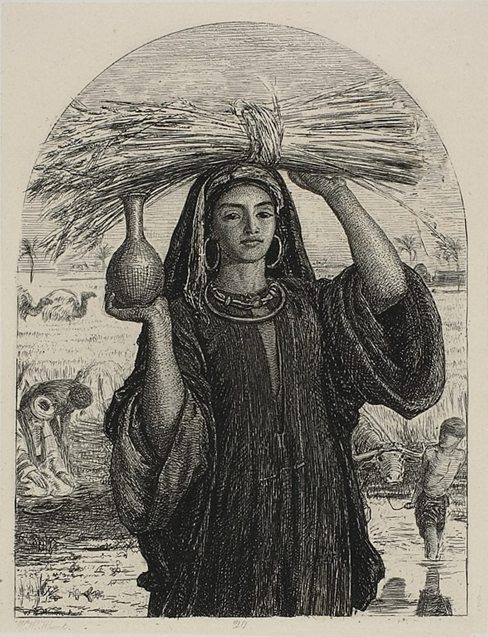 Der Überfluss Ägyptens von William Holman Hunt