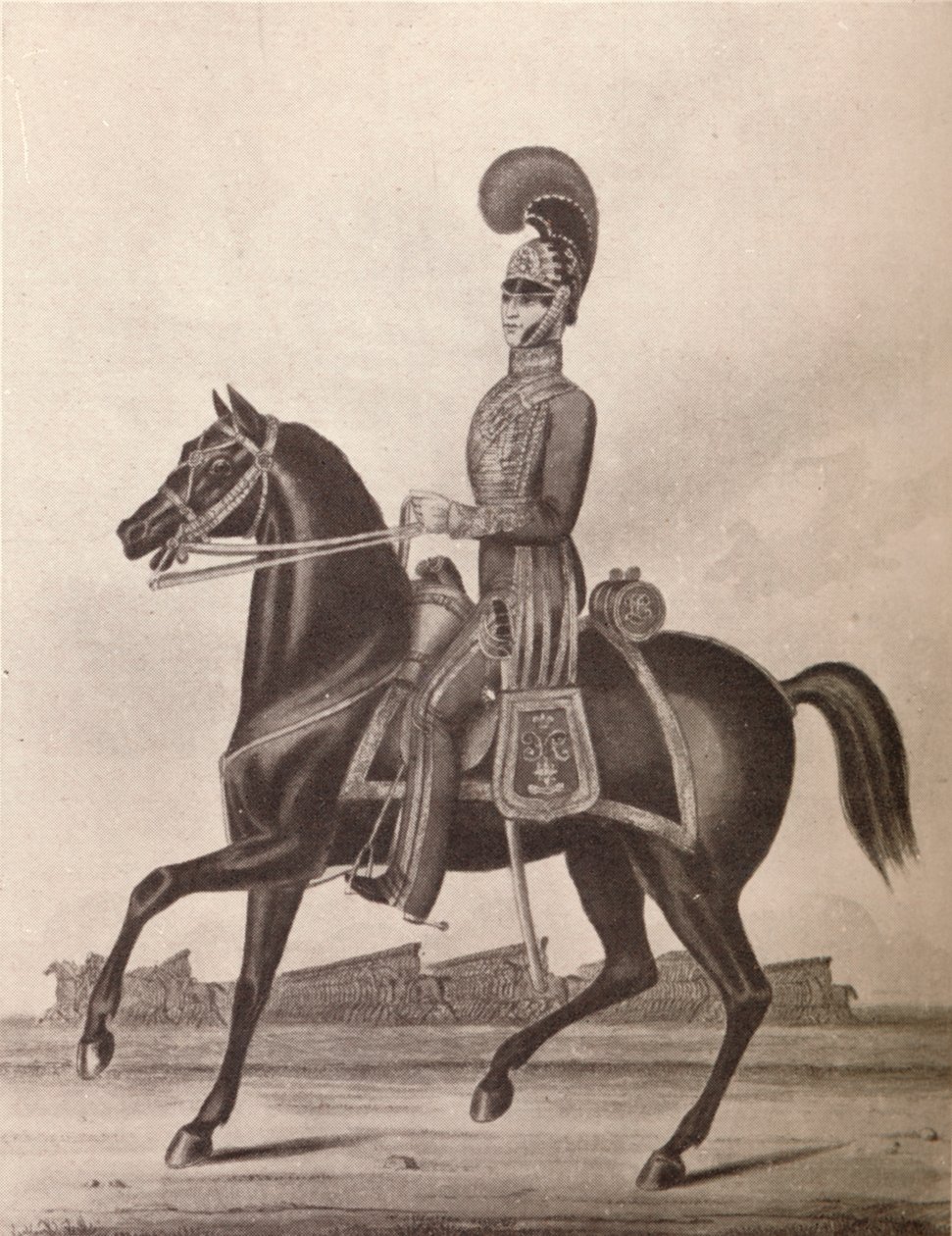 Offiziere der Madras-Armee-Leichten-Kavallerie von William Hunsley