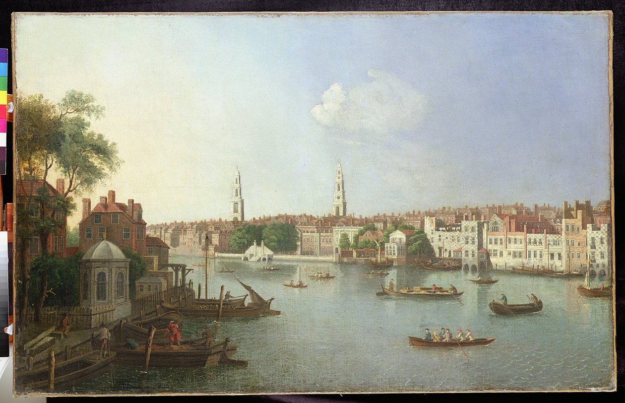 Somerset House (Morgen), ca. 1754-71 von William James